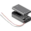 Produktbild: Goobay 48171 Batteriehalter 1x 9 V Block Kabel (L x B x H) 68.4 x 33.2 x 25.6 mm