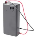 Produktbild: AccuCell Batteriehalter für 1x 9Volt Block mit Ein- und Aus-Schalter