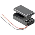 Produktbild: Wentronic BH 9 V AKGS (1x9 Volt Block) Batteriehalter , # 48171