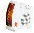 Produktbild: Brollux Elektroheizung 2000W FH2 weiß mobiles Heizgerät Thermoventilator Heizlüfter Elektroheizkörper mobiler Konvektor Lüfter