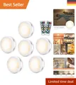 Produktbild: Kabellose LED Schrankbeleuchtung für Schlafzimmer und Küche - Warmweiß mit Timer