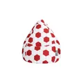 Produktbild: SITTING POINT BeanBag FANKURVE XL rot-weiß