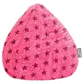 Produktbild: SITTING POINT Fluffy Stars L Sitzsack pink