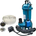 Produktbild: IBO Set abwasserpumpe CTR1500 für Kläranlagen & Abwassertanks mit Schwimmer 230V