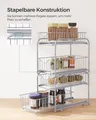 Produktbild: Organizer für Küche ausziehbare Schubladen Schubladen Organizer SCK017E01