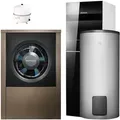 Produktbild: Buderus WLW196i-4 AR TP120 Logaplus Wärmepumpen-Paket mit Warmwasserspeicher SH290 RS-B - 7739616364