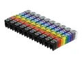 Produktbild: Delock Set Kabelmarker-Clips - Grau, Schwarz