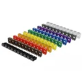 Produktbild: DELOCK Kabelmarker Clips 0-9 farbig 100St. NEU