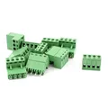 Produktbild: 10 Pcs AC 300V 10A 4 Nagel PCB Schraube Terminal Block Verbinder 5,08mm Tonhöhe