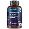 Produktbild: Magnesium 180Kapseln - Bisglycinat 1420mg - Vitamin B6 - Stoffwechsel, Müdigkeit