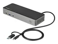 Produktbild: StarTech.com USB-C USB-A Dock,Hybrid Triple Monitor