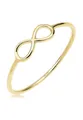 Produktbild: Elli Premium Fingerring Infinity Symbol Unendlichkeit 375 Gelbgold, Infinity