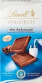 Produktbild: LINDT Schokolade 100g Vollmilch ohne Zuckerzusatz Tafel Schokolade Glutenfrei, 1 x 100 g, 1 St.