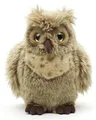 Produktbild: Uni-Toys - 'Horneule', Virginia-Uhu - 24 cm (Höhe) - Plüsch-Vogel, Eule - Plüschtier, Kuscheltier