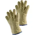 Produktbild: Hitzeschutzhandschuhe 5-finger M.isolation Universalgröße Gelb Aramidgewebe