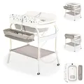 Produktbild: Babyshoppen Babywickeltisch mit Badewanne 2 in 1 Garda, klappbar, Rollen, Gurt