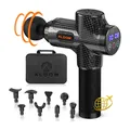 Produktbild: Massagepistole Tiefenmassage 30 Stufen 8 Köpfe LCD 4800