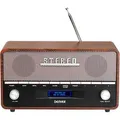 Produktbild: Denver Radio DAB-36 Nostalgie DAB+, Bluetooth, Stereo, Holz