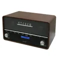 Produktbild: Denver DAB-36 Radio Retro braun Bluetooth FM-Radio LCD-Display Uhr 10W AUX MP3
