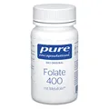 Produktbild: Pure Encapsulations - Folate 400 - Mit hochwertigem Folat und Folsäure - Kinderwunsch, Fruchtbarkeit - 90 Kapseln