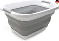 Produktbild: SAMMART 25L Zusammenklappbarer Wäschekorb / -wanne - faltbarer