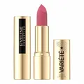 Produktbild: Eveline Cosmetics Variete Satin Lippenstift - Nr. 03 | Hohe Pigmentierung & Volle Deckkraft mit Jojobaöl, Sesamöl, Hyaluronsäure & Vitamin E | Erhältlich in 6 Eleganten Farben