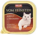 Produktbild: animonda vom Feinsten Katzenfutter nass mit Huhn + Meeresfrüchten (32 x 100g), getreidefreies Katzenfutter nass ohne Zucker, mit frischen, fleischigen Zutaten