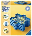 Produktbild: Ravensburger Puzzle Sort & Go 12001674-8 stapelbare Puzzle-Sortierschalen zum einfachen Sortieren und Aufbewahren von Puzzleteilen, Ideales Zubehör für Puzzler