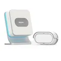Produktbild: Philips Funk Klingel Welcomebell 300 Color weiß/grau  Funkklingel