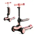 Produktbild: Kinderkraft scooter Tretroller Laufrad Halley rosa pink NEU