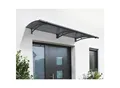 Produktbild: Canopia Aquila Vordach, solar grau, klar 205,5x91,5x17,5 in cm (LxBxH)