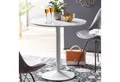 Produktbild: FINEBUY Esstisch FB73922 Esszimmertisch Rund 75x75x74cm Weiß Hochglanz Küchentisch (75x75x74 cm Kleiner Küchentisch Weiß Hochglanz), Esszimmertisch Modern, Frühstückstisch Rund Klein