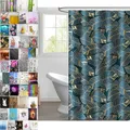 Produktbild: Sanilo Duschvorhang, viele schöne Duschvorhänge zur Auswahl, hochwertige Qualität, inkl. 12 Ringe, wasserdicht, Anti-Schimmel-Effekt (Monstera, H200 x B180 cm)