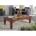 Produktbild: Massivmoebel24 Couchtisch Couchtisch Akazie 110x60x40 nougat lackiert OXFORD #428 braun 110 cm x 40 cm x 60 cm