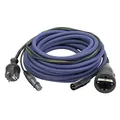 Produktbild: Audio Power/Signal Kabel Schuko-Schuko, XLR-XLR 15m
