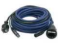 Produktbild: AUDIO Power/Signal Kabel Schuko-Schuko, XLR-XLR 15m