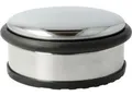 Produktbild: Türstopper, rund, mit türschonendem Gummiring, rutschfest, Ø 100 x H 40 mm, Edelstahl matt