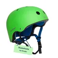 Produktbild: HUDORA Skaterhelm - Skateboard-Helm für Kinder, Jugendliche und Erwachsene - Hochwertiger Kopfschutz - zum Skaten, Skateboarden, Scooterfahren und Fahrradfahren - grün, Gr. 56-60