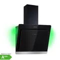 Produktbild: Klarstein Aurora 60 Smart Dunstabzugshaube 550 m³/h 60cm kopffrei Ambiente-Licht EEC A++ Schwarz