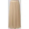 Produktbild: JOOP! Maxirock aus Viskose mit Logo-Stitching Modell 'SUMI' in Beige, Größe 36