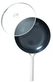 Produktbild: Royal Van Kempen & Begeer 28 cm Wok Backofenfest Keramikbeschichtung mit Glasdeckel Stahl