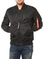 Produktbild: Alpha Industries MA-1 VF 59 Long Bomberjacke für Herren Black