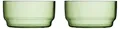 Produktbild: Lyngby Glas Torino Schale, Schüssel, 12 cm, 2 Stck., Grün