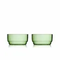 Produktbild: Lyngby Glas Schale Torino 2er Set, Schüsseln, Bowls, Glas, Grün, 12 cm, 32370