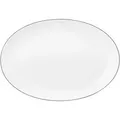 Produktbild: Seltmann Weiden Lido Black Line Servierplatte oval 35 x 24 cm