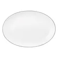 Produktbild: Seltmann Weiden Lido Black Line Platte oval 35x24 cm