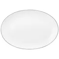 Produktbild: Seltmann Weiden LIDO Black Line 10826 Platte oval 35 cm