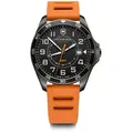 Produktbild: Victorinox Herrenuhr 241897 orange - Schwarz/Orange