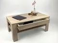 Produktbild: Couchtisch Sofa  Wohnzimmertisch Ewa 100x54cm Sonoma Eiche Sägerau Schublade Neu