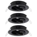 Produktbild: Paulmann 92487 EBL Choose Einbauring 3er Set    10 W Schwarz (matt)